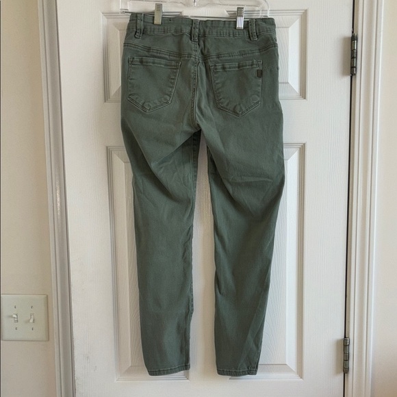 Women's Olive Straight Legged Paint - Picture 2 of 4